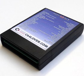 تصویر Commodore 64 128 = Cartridge Game Module Hot 50 in 1 