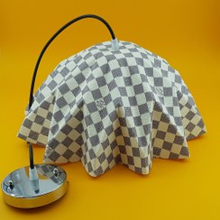 تصویر لوستر طرح چهارخونه TATOTA