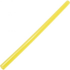 تصویر میله چسب حرارتی (تفنگی) نازک زرد - ضخامت 7 میلیمتر hot melt adhesives 11.2mm - transparent yellow