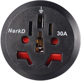 تصویر تبدیل 3 به 2 برق Narkd YH-005K Narkd YH-005K Adaptor