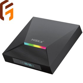 تصویر اندروید باکس هیسکا مدل A12 Hiska Android TV Box A12