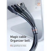 تصویر بند یک متری مک‌دودو MCDODO VS-096 Velcro Strap Pengikat Perekat Klip Kabel Multifungsi 1M 