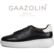 تصویر کتانی بیسیک گازولین مشکی – GAAZOLIN Basic Sneakers Black F Color 