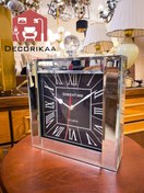 تصویر ساعت رومیزی شیشه آینه ای SheenTime glass SheenTime mirror glass