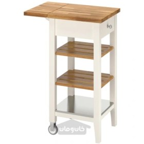 تصویر ترولی آشپزخانه ایکیا مدل IKEA STENSTORP تحویل 29 روزه IKEA STENSTORP