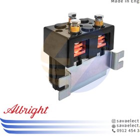 تصویر کنتاکتور DC لیفتراک برقی 150 آمپر DC182 آلبرایت انگلیس 