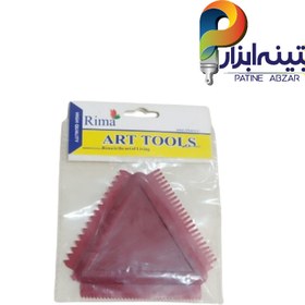 تصویر ابزار طرح شیار مثلثی کوچک Art tools 