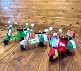 تصویر دکوری فلزی طرح وسپا (Vespa) 