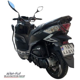 تصویر گارد هواکش و انجین موتور سیکلت SYM J200 