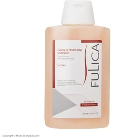 تصویر شامپو موهای رنگ شده فولیکا حجم 200 میلی لیتر fulica colored hair shampoo 200ml