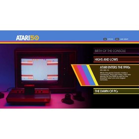 تصویر دیسک بازی Atari 50: The Anniversary Celebration برای نینتندو سوییچ Atari 50: The Anniversary Celebration