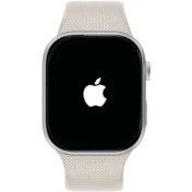 تصویر ساعت هوشمند طرح اپل واچ سری 9 لوگو سایز 45 | series 9 apple watch size 45 