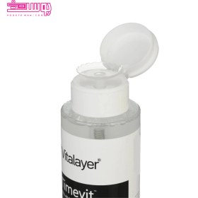 تصویر محلول پاک کننده آرایش تایم ویت ویتالیر Timevit Exfoliating Micellar Water VITALAYER