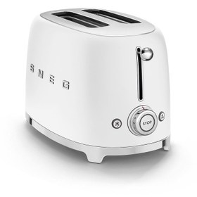 تصویر توستر اسمگ مدل TSF01 سفید مات Smeg SF01WHMUK Toaster