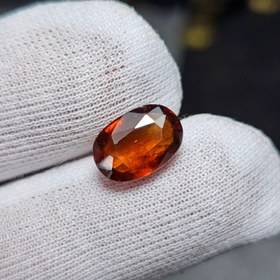 تصویر نگین سنگ طبیعی گارنت معدنی کد 36881 