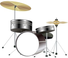 تصویر Drum Set PNG 