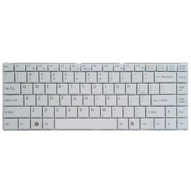 تصویر کیبرد لپ تاپ سونی VGN-N سفید ا Keyboard Laptop Sony VGN-N White Keyboard Laptop Sony VGN-N White