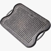 تصویر تابه گریل چدن دوطرفه نالینو مدل فونتانا Fontana 