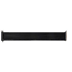 تصویر کابل رایزر 600mm کارت گرافیک لیان لی PCI-E X16 4.0 Black 