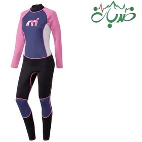 تصویر (وتسوت) لباس غواصی و ورزش های آبی۳ میل Mistral کد ۱۰ زنانه تمام تنه Neoprene wetsuit 3 mm Mistral