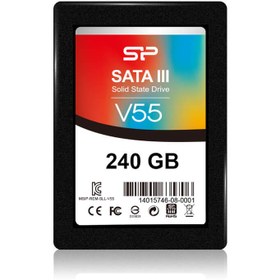 تصویر اس اس دی سیلیکون پاور مدل V55 ظرفیت 240 گیگابایت ا Silicon Power V55 SSD Drive - 240GB Silicon Power V55 SSD Drive - 240GB