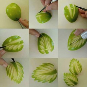 تصویر ست چاقو میوه آرایی 