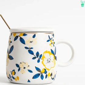 تصویر ماگ سرامیکی درب دار 102 