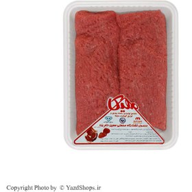 تصویر گوشت استیک ۱ کیلویی مغز ران گوساله ( ۵نفره ) 