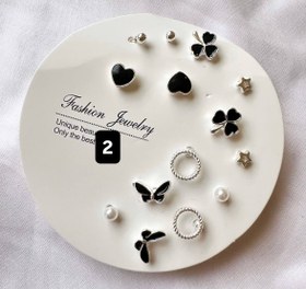 تصویر پک گوشواره میخی کد0841 