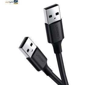 تصویر کابل تبدیل USB به USB یوگرین US102 مدل 30136 طول 3 متر ا UGREEN US102-30136 USB Link Cable 3m UGREEN US102-30136 USB Link Cable 3m