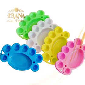 تصویر پالت ترکیب رنگ پلاستیکی 