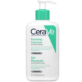 تصویر فوم شستشوی صورت سراوی Cerave – مخصوص پوست نرمال و چرب 