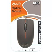 تصویر ماوس کایزر K-121 با سیم Mouse Kaiser K-121  Wired
