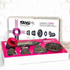 تصویر سشوار دایسون مدل سوپر سونیک با ۵ سر و باد سرد 