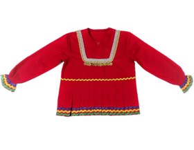 تصویر لباس محلی دخترانه 8 تا 9 سال کد117 