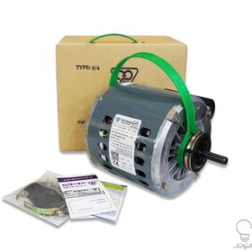 تصویر الکتروموتور کولری اسپلیت فاز 3/4 اسب بخار 1500 دور موتوژن Split phase cooler electric motor 3/4 HP 1500 RPM Motogen