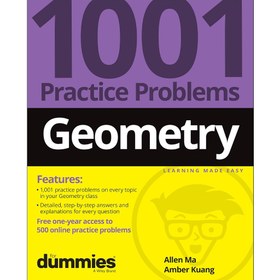 تصویر کتاب تمرین هندسه Geometry 1001 Practice Problems For Dummies 