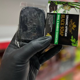 تصویر صابون ذغال حلزون 