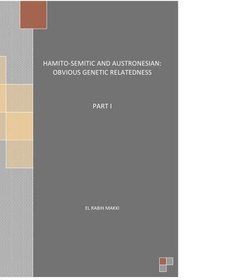 تصویر دانلود کتاب Hamito-Semitic and Austronesian Language Families: Obvious Genetic relatedness neue Ausg کتاب آلمانی خانواده های زبان هامیتو سامی و آسترونزی: ارتباط ژنتیکی آشکار neue Ausg