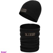 تصویر کلاه اسکارف موتورسواری پلار مدل 5.11 رنگ مشکی 