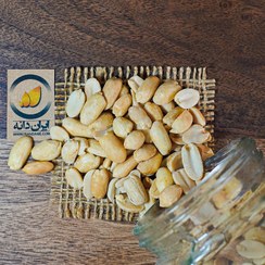 تصویر بادام زمینی بوداده مخصوص کره گیری (1 کیلوگرمی) Roasted Peanut (1 Kg)