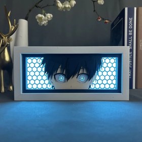 تصویر تابلو لایت باکس انیمه ایساگی بلولاک | Blue Lock Isagi Light Box 