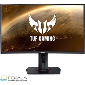 تصویر مانیتور مخصوص بازی ایسوس مدل TUF GAMING VG27VQ سایز 27 اینچ ASUS TUF GAMING VG27VQ Gaming Monitor 27 Inch