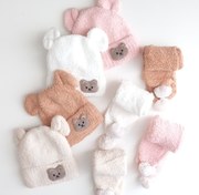 تصویر ست شال و کلاه تدی 