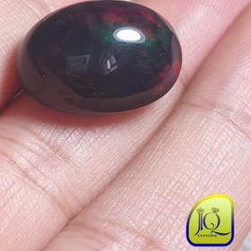 تصویر نگین اوپال سیاه 