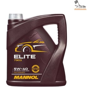 تصویر روغن موتور 5W40 ELITE مانول 