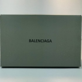 تصویر بوت مردانه بالنسیاگا مدل 6383 چرم سبز 