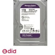 تصویر هارد دیسک اینترنال وسترن دیجیتال سری بنفش ظرفیت 1 ترابایت (اصل-اکبند) 1TB Western Digital Purple Internal Hard