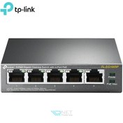 تصویر سوئیچ شبکه 5 پورت گیگابیت_4 پورت POE تی پی لینک مدل TL-SG1005P TP-Link 5-Port Gigabit Ethernet Switch TL-SG105SE