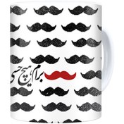 تصویر ماگ ترمه طراحان ایده مدل هیچ حسی شبیه تو نیست کد trm078 